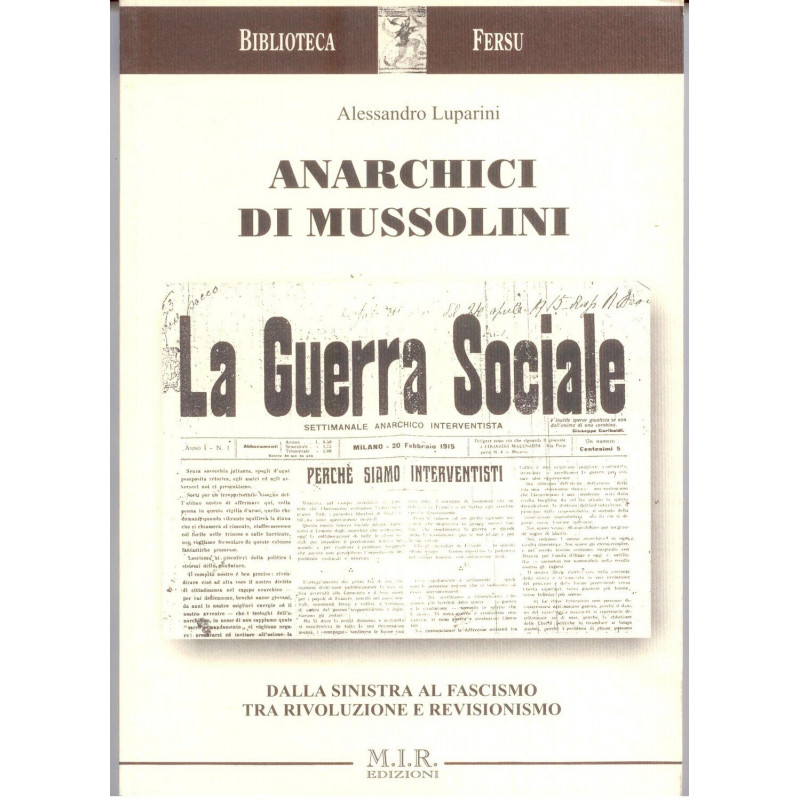 Luparini - Anarchici di Mussolini