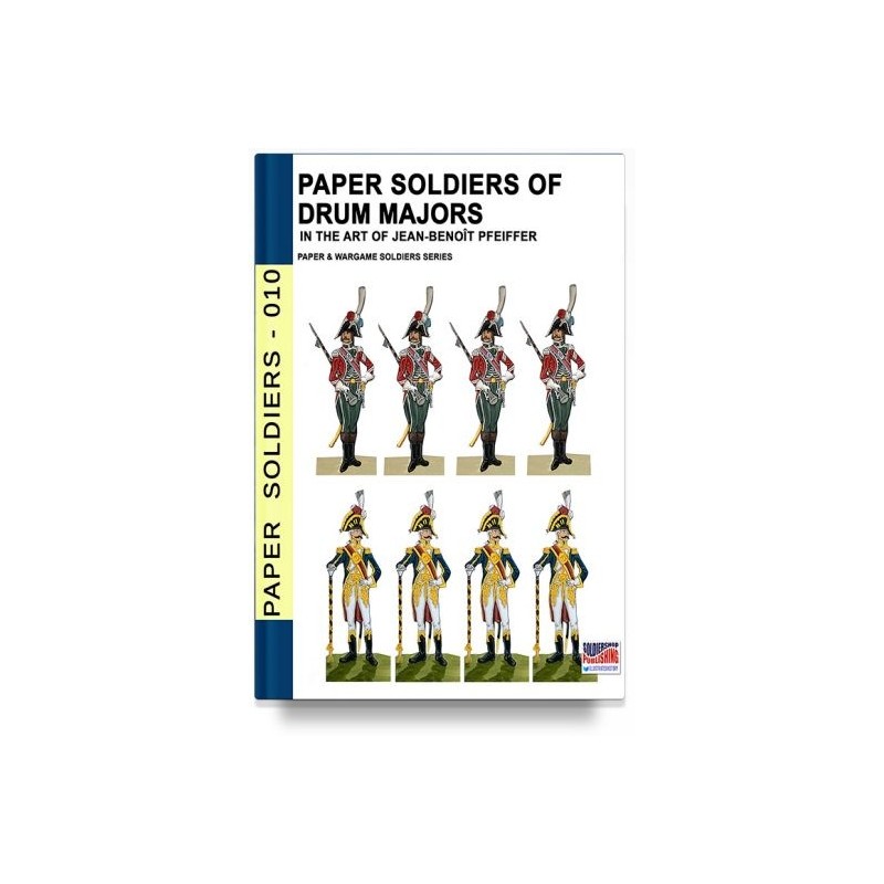 Paper soldiers of drum majors