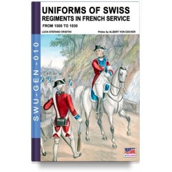 Uniforms of swiss regiments...