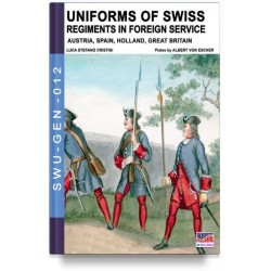 Uniforms of swiss regiments...