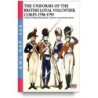 Uniforms of the british loyal volunteer corps 1798-1799