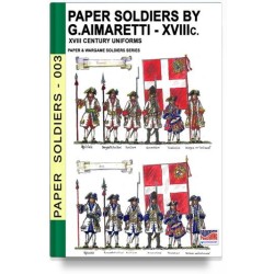 Paper soldiers. xviii century