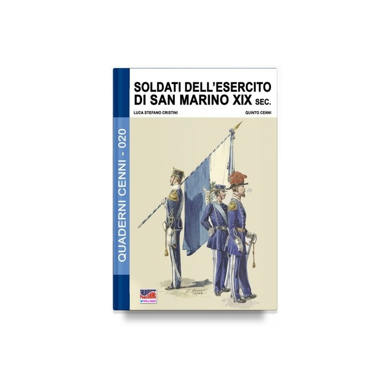 Soldati dell'esercito di san marino. XIX sec.