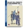 Soldati dell'esercito di san marino. XIX sec.
