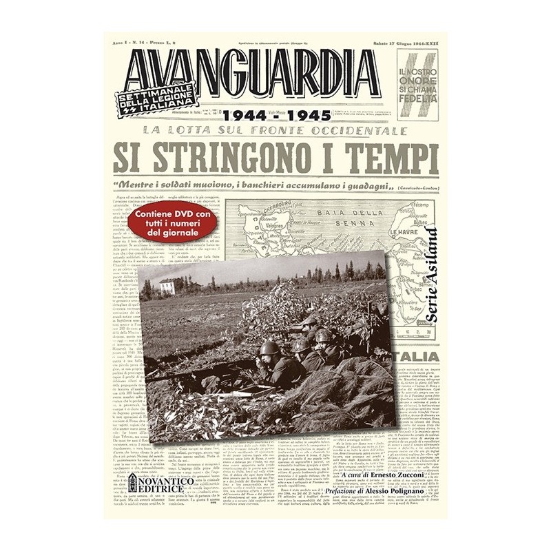 Avanguardia. settimanale della legione ss italiana 1944-45. con dvd video