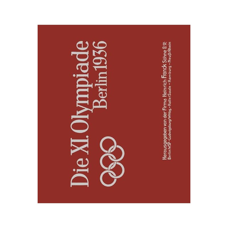 Xi. olympiade berlin 1936. ediz. italiana e tedesca