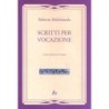 Scritti per vocazione