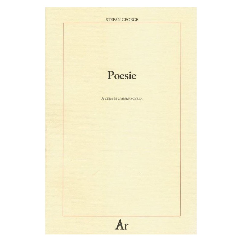 Poesie. testo tedesco a fronte