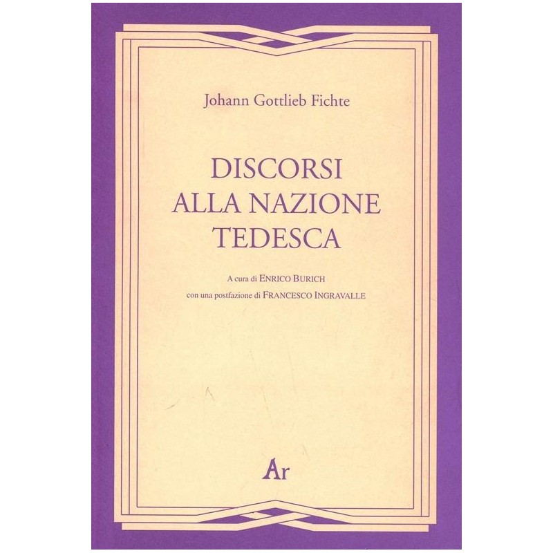 Discorsi alla nazione tedesca