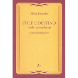 Stile e destino. inediti...