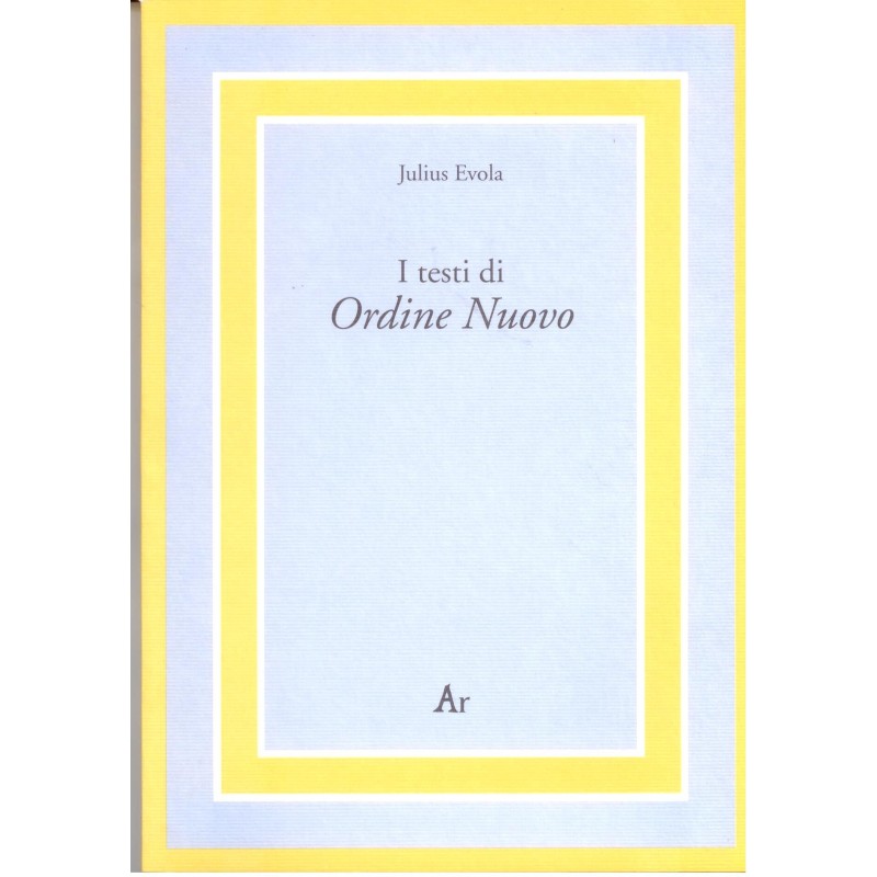 testi di ordine nuovo