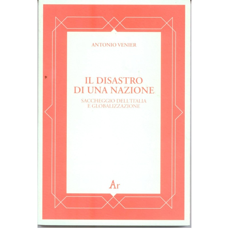 Il disastro di una nazione