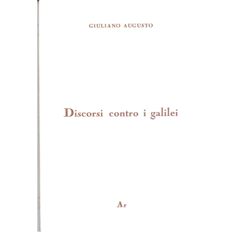 Discorsi contro i galilei