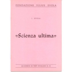 Scienza ultima