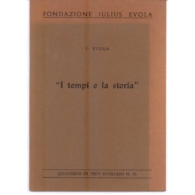 I tempi e la storia