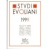 Studi evoliani 1999