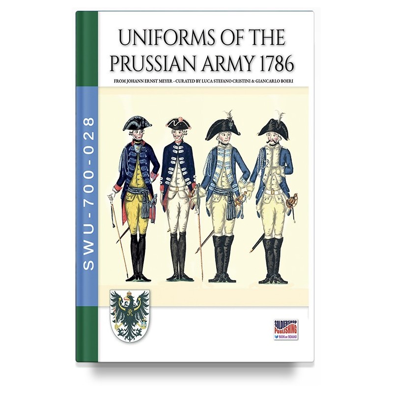 Uniforms of the Prussian army 1786