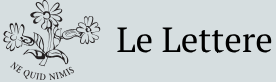 Le lettere
